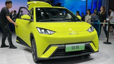 Wujud BYD Seagull yang Bakal Rilis di Indonesia Rp 200 Jutaan