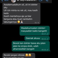 Terbaru Fuji memamerkan hadiah yang diterimanya dari dokter Oky Pratama. Tak kaleng-kaleng, dokter tersebut memberi hadiah berupa transfer uang sebanyak Rp 100 juta. Tak hanya itu saja, Fuji juga mengaku mendapat kado jalan-jalan ke Eropa dari sang dokter. Foto: Instagram/@fuji_an