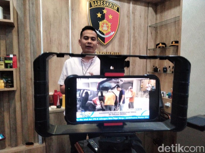 Kasat Reskrim Polresta Sidoarjo Kompol Tiksnarto Andaru Rahutomo