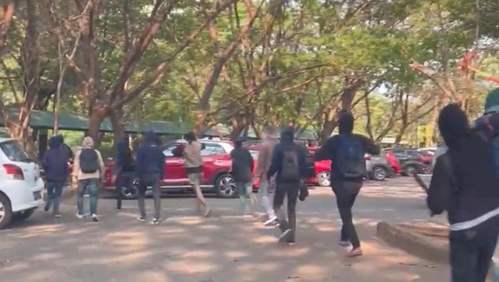 Kerusuhan terjadi di UMI Makassar. Dokumen Istimewa
