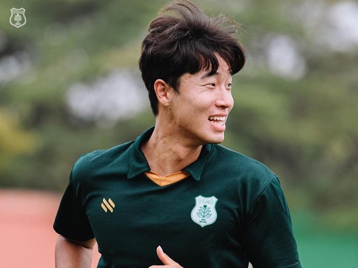 Kim Ki-su saat latihan bersama PSMS Medan (Dok @official_psmsmedan)
