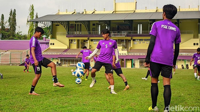 Latihan PSGC Ciamis, Selasa (7/11/2023).