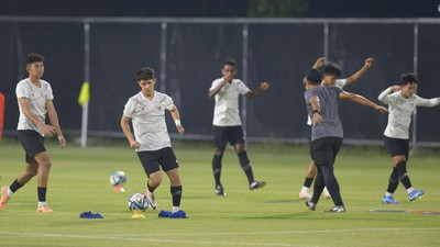 Intip Latihan Timnas U-17 Jelang Laga Piala Dunia Melawan Ekuador