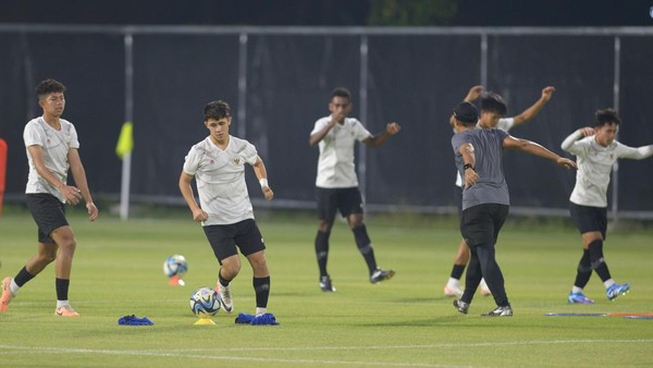 Intip Latihan Timnas U-17 Jelang Laga Piala Dunia Melawan Ekuador