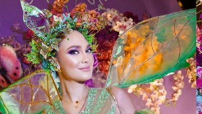 Adu Gaya Cantik Luna Maya & Nia Ramadhani Jadi Peri di Pesta Ultah Ashanty