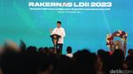 Momen Presiden Jokowi Buka Rakernas LDII 2023