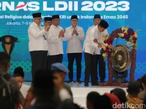 Momen Presiden Jokowi Buka Rakernas LDII 2023