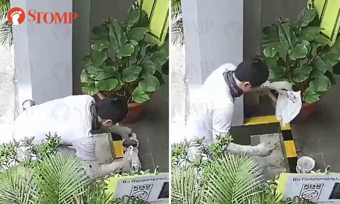 Waduh! Ojol Ini Nekat Tuang Kembali Makanan Pelanggan yang Tumpah