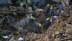 Penampakan Nepal Porak-poranda Setelah Diguncang Gempa Dahsyat