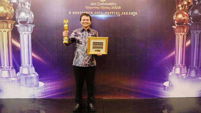 Asia Sustainability Report Rating (ASRRAT) sukses digelar pada Senin, 6 November 2023 di Hotel Raffles Jakarta. Peruri meraih peringkat Gold/Emas dalam ajang itu.