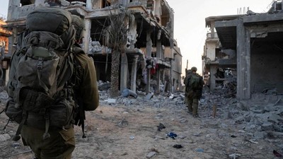 Aksi Militer Israel Buru Pasukan Hamas Saat Operasi Darat di Gaza