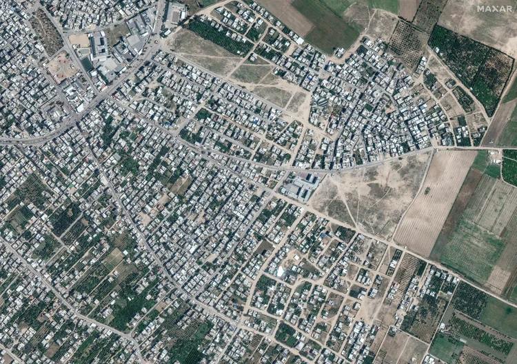 Potret Satelit Gaza Sebelum dan Setelah Dibombardir Israel