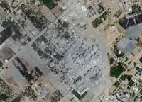 Potret Satelit Gaza Sebelum dan Setelah Dibombardir Israel