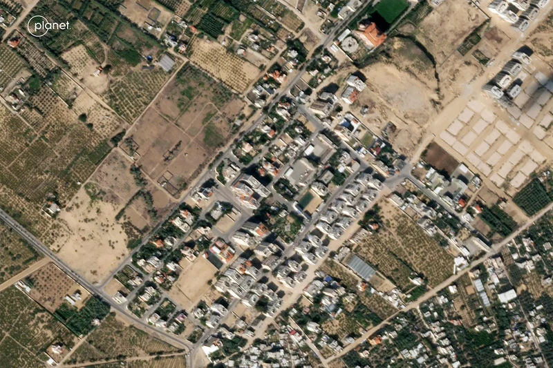 Potret Satelit Gaza Sebelum dan Setelah Dibombardir Israel