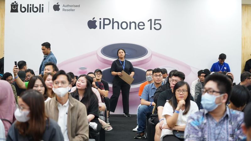 Pre-Order hingga Launch iPhone 15 di Blibli Sukses