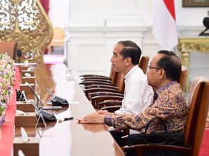 Jokowi Terima Pengurus PWI, Imbau Jaga Pemilu Damai