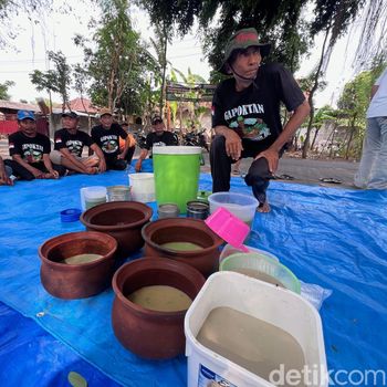Ritual Sedekah Dawet petani