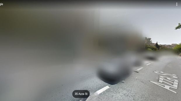 Rumah Netanyahu dilihat di Google Maps/Tangkapan Layar via Google Maps