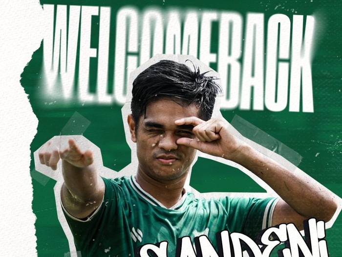 Sandeni Sidabutar bergabung dengan PSMS Medan (Dok. @official_psmsmedan)