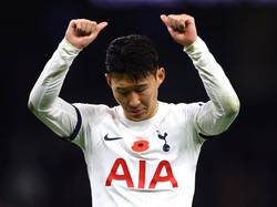 Son Heung-min juru gedor Tottenham Hotspur di tempat ketiga dengan 16 offside (Reuters)