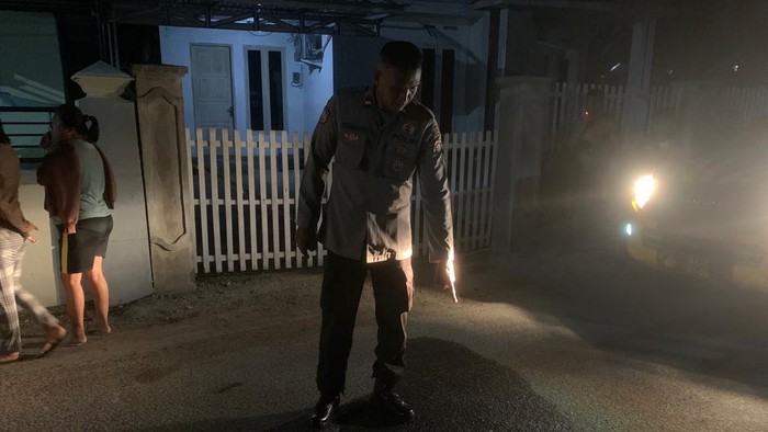 SPG bakar diri di Gorontalo. Dokumen Istimewa