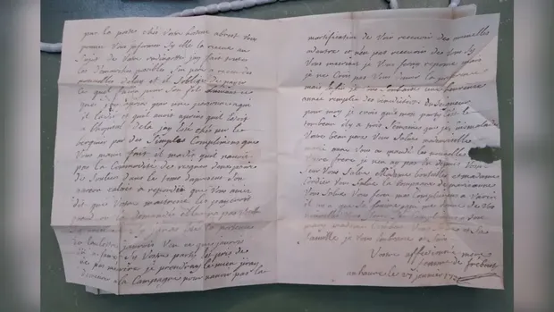 Surat cinta di masa perang Prancis