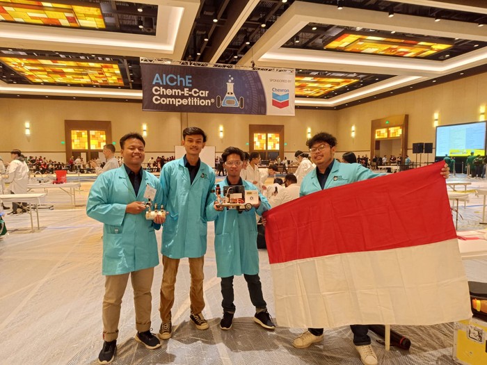 Tim Spektronics ITS sabet  juara 2 di Chem E-Car Amerika Serikat