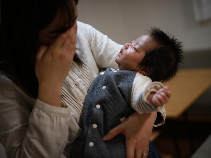 Mothers worried about raising children