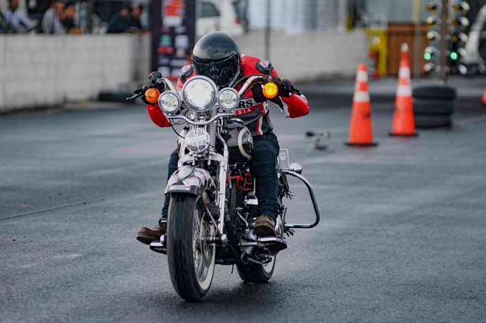 Balap drag moge Harley-Davidson diselenggarakan di Jakarta akhir pekan ini