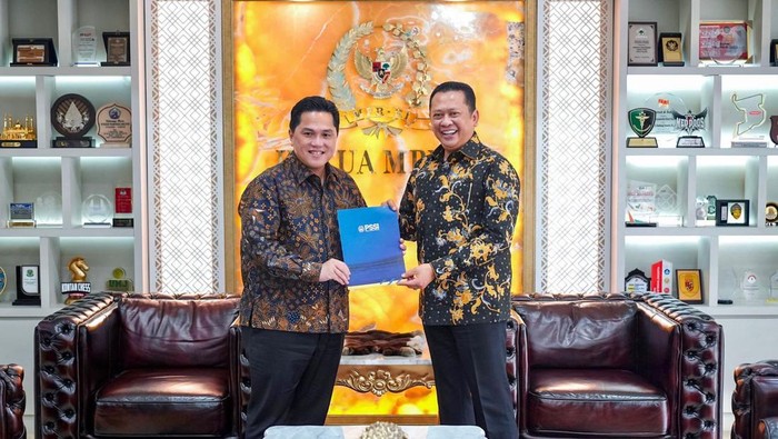 Bamsoet dan Erick Thohir