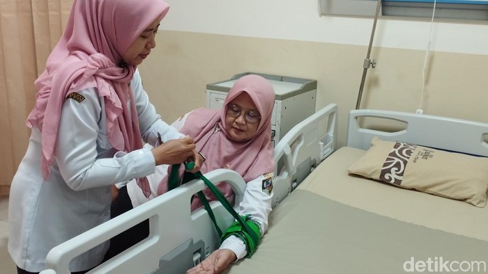 Bangsal khusus untuk caleg depresi di RSUD Ngudi Waluyo Wlingi.