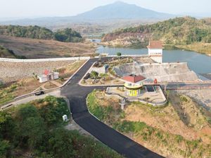 Bendungan Raksasa Cipanas Rp 2,03 Triliun Siap Diresmikan