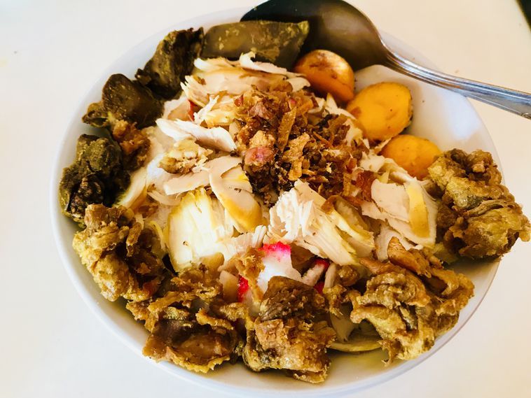 Bubur ayam enak di Jakarta Barat