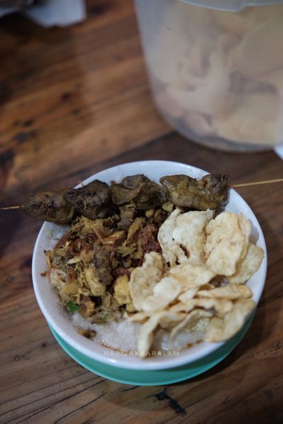 Bubur ayam enak di Jakarta Barat