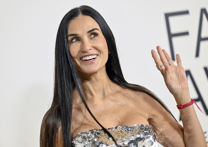 Demi Moore attends the CFDA Fashion Awards at the American Museum of Natural History on Monday, Nov. 6, 2023, in New York. (Photo by Evan Agostini/Invision/AP)