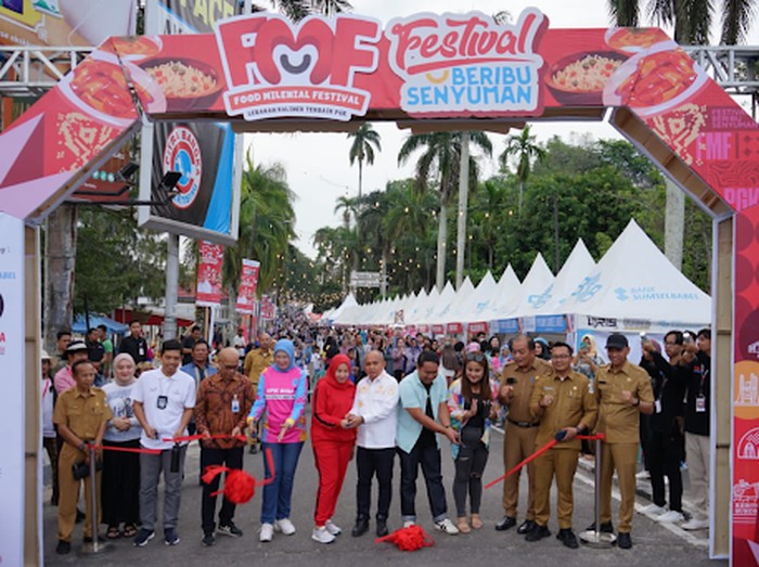 HUT Ke-266 Pangkalpinang, Food Millennial Festival Resmi Dibuka