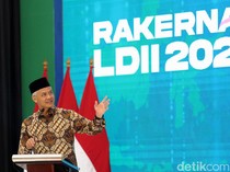 Ganjar Sampaikan Visi Indonesia Unggul di Rakernas LDII