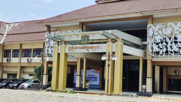 Kantor Bupati Gunungkidul, DIY, Rabu (8/11/2023).