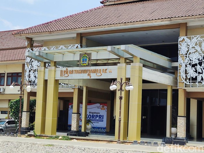Kantor Bupati Gunungkidul, DIY, Rabu (8/11/2023).