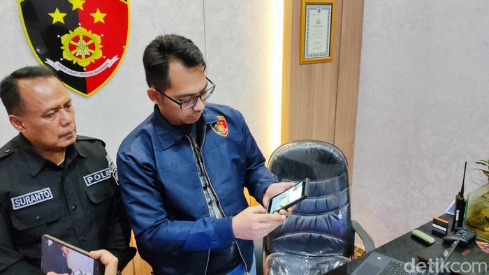 Kasat Reskrim Polres Gunungkidul, AKP Andika Ariya Pratama (kanan), Rabu (8/11/2023).