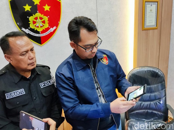 Kasat Reskrim Polres Gunungkidul, AKP Andika Ariya Pratama (kanan), Rabu (8/11/2023).