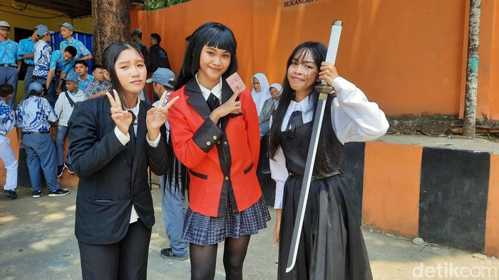 Kemeriahan Classy Yamaha Youth Festival di SMAN 12 Makassar, Sulsel.