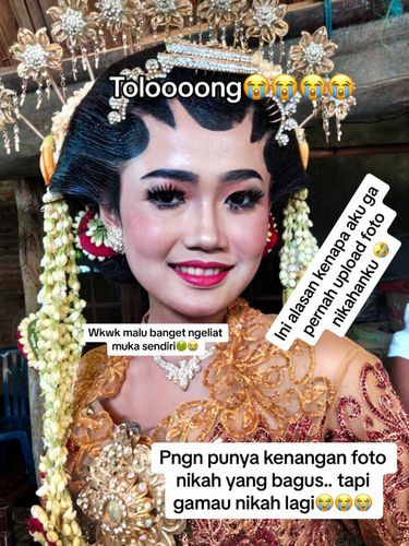 Kisah wanita yang curhat tertipu dengan vendor makeup Kisah wanita yang curhat tertipu dengan vendor makeup saat hari h pernikahannya, viral di TikTok.