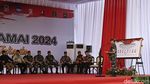 Momen KSAD Pimpin Apel Pengamanan Pemilu di Monas