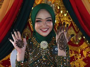 Lestarikan Tradisi, Aceh Gelar Lomba Memakai Inai