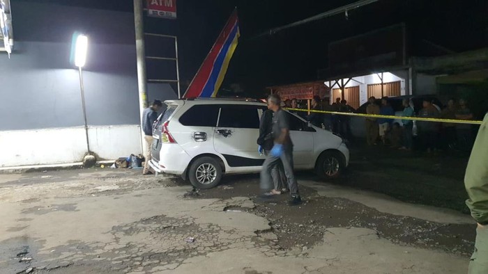 Lokasi penemuan mayat dalam mobil minibus di Kecamatan Cireunghas, Kabupaten Sukabumi