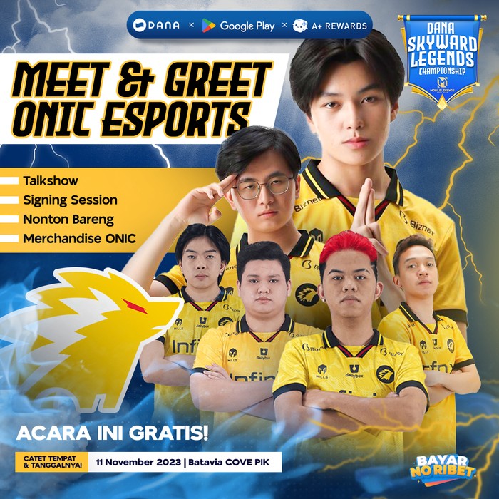 Meet and Greet Onic Esports