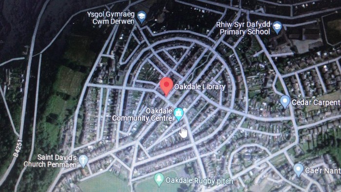 Perumahan mirip Millenium Falcon via Google Maps