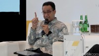 Menurut Anies, visi Indonesia 2045 bukan semata-mata tentang berapa gross domestic product (GDP) per kapita. Melainkan memastikan kemakmuran dirasakan seluruh penduduk Indonesia.