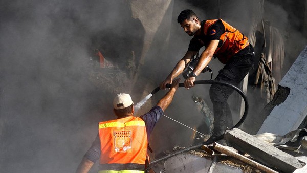 Potret Perjuangan Damkar Palestina di Tengah Perang Hamas vs Israel
